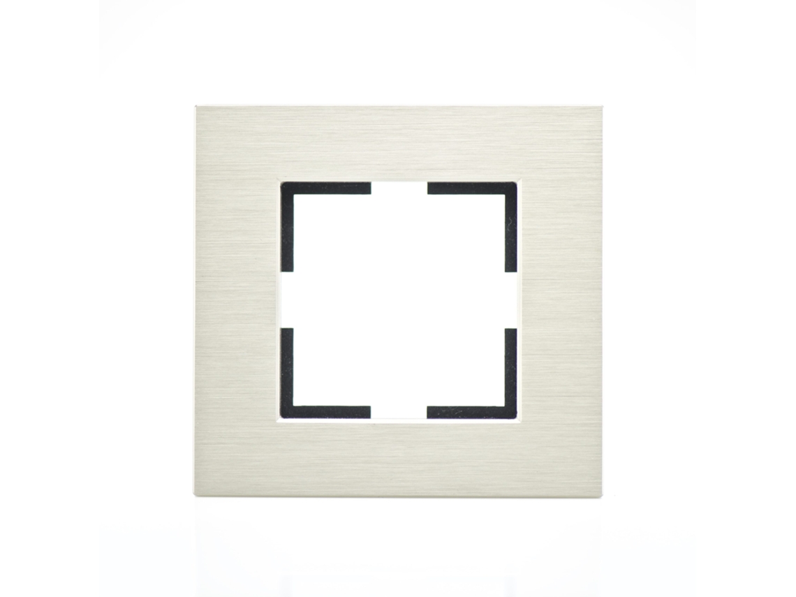 Placa de Acabamento em Metal de Bronze 1 Post 84X87X10Mm