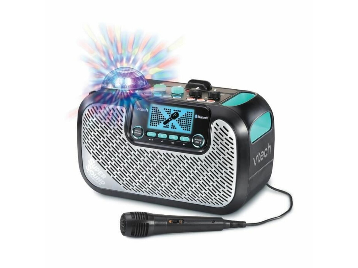 Brinquedo Musical VTECH Microfone Supersound Karaoke Idade Mínima Recomendada: 14 anos)