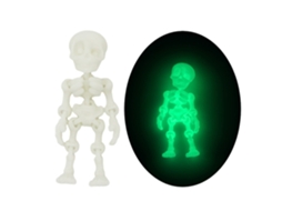 Laxiscreed Boneco De Caveira 3d Para Decoração De Halloween, Brinquedo E Presente Divertido