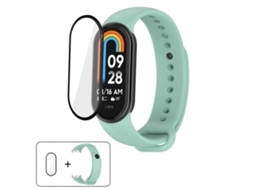 Pulseira De Silicone De Cor Sólida Com Película Curva 3d