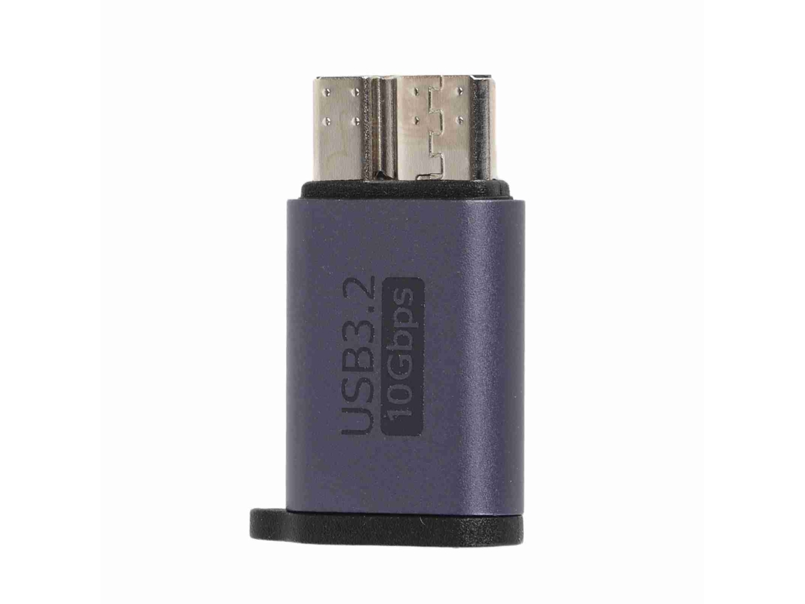 Aetheria adaptador Micro B para Type C Fêmea 10gbps Portátil para Celular Laptop Pc