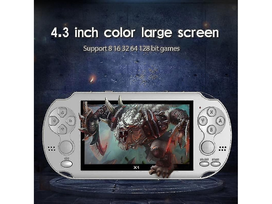 Console De 4,3 Polegadas Para Psp Clássico Jogo Duplo 8g Embutido 10.000 Jogos