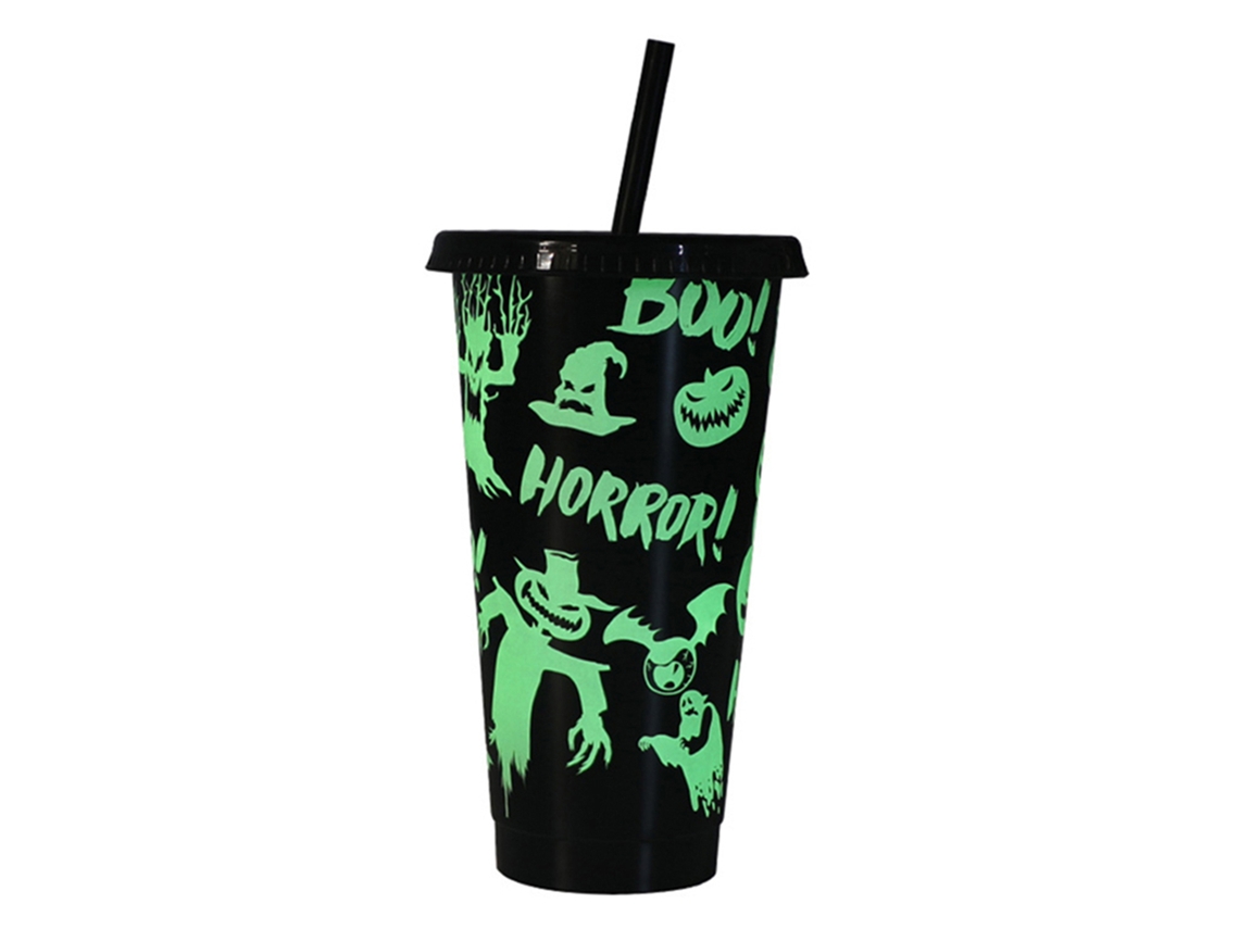 Caneca Com Canudo Que Brilha No Escuro, Segura E Sem Odor, Adequada Para... Aquaforge