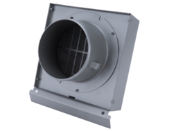 Capac Aeração Parede Aço Inoxidável 100mm Exaustão