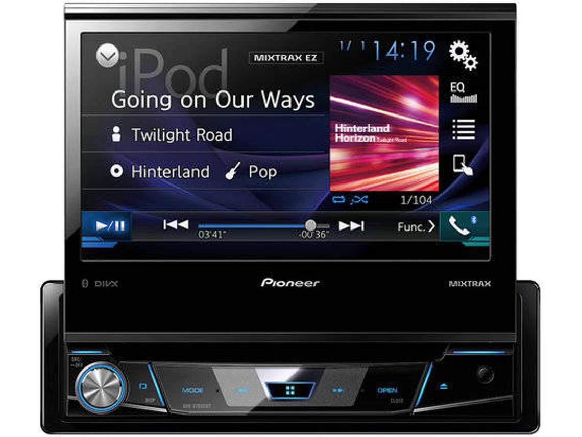 Autorrádio Multimédia PIONEER AVH-X7800BT (Bluetooth Mãos Livres - 1 USB - 50 x4W)
