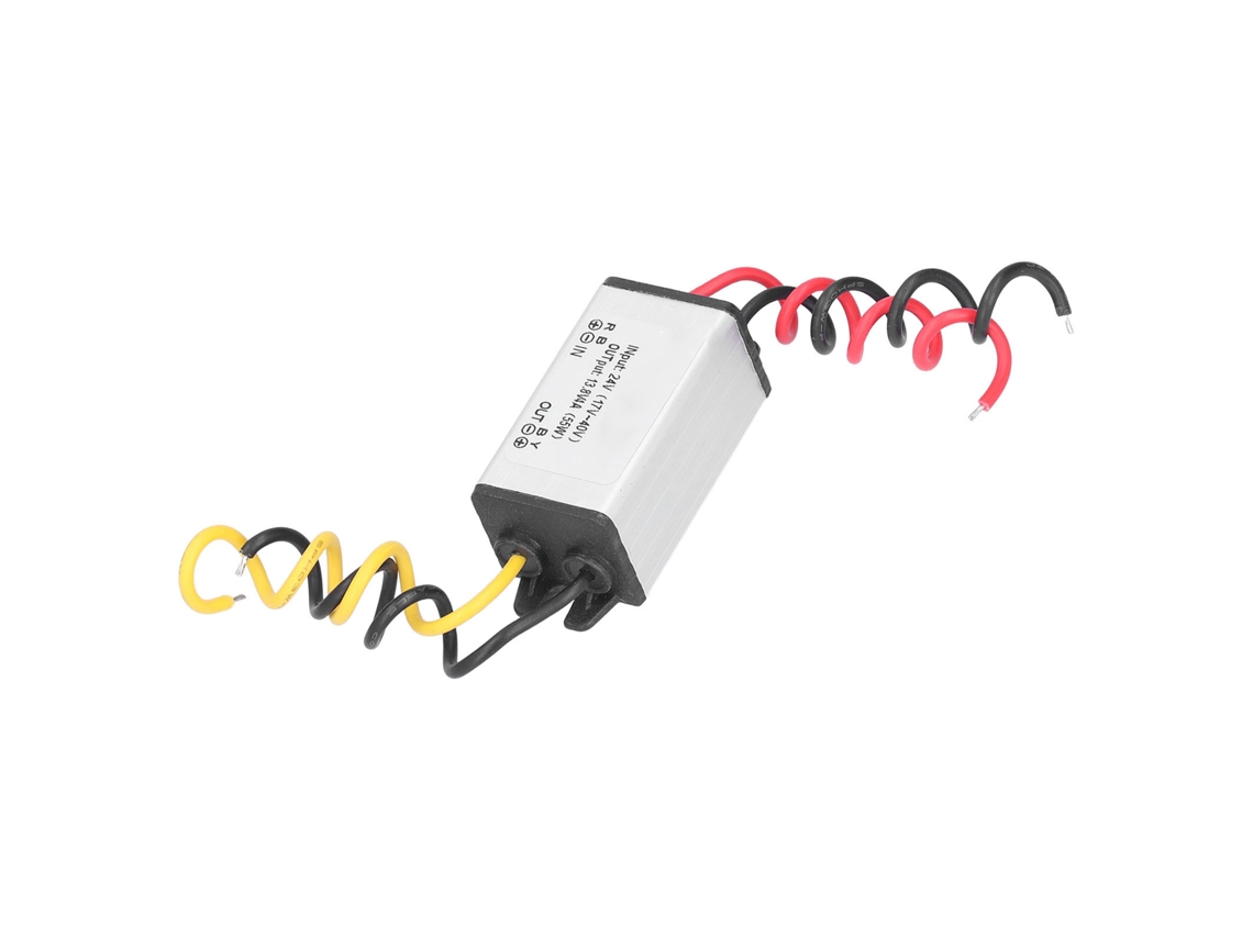 2026as-conversor Reductor Dc 24v Para 13.8v 4a 55w Adaptador De Alimentación Para Carro Transformador Buck