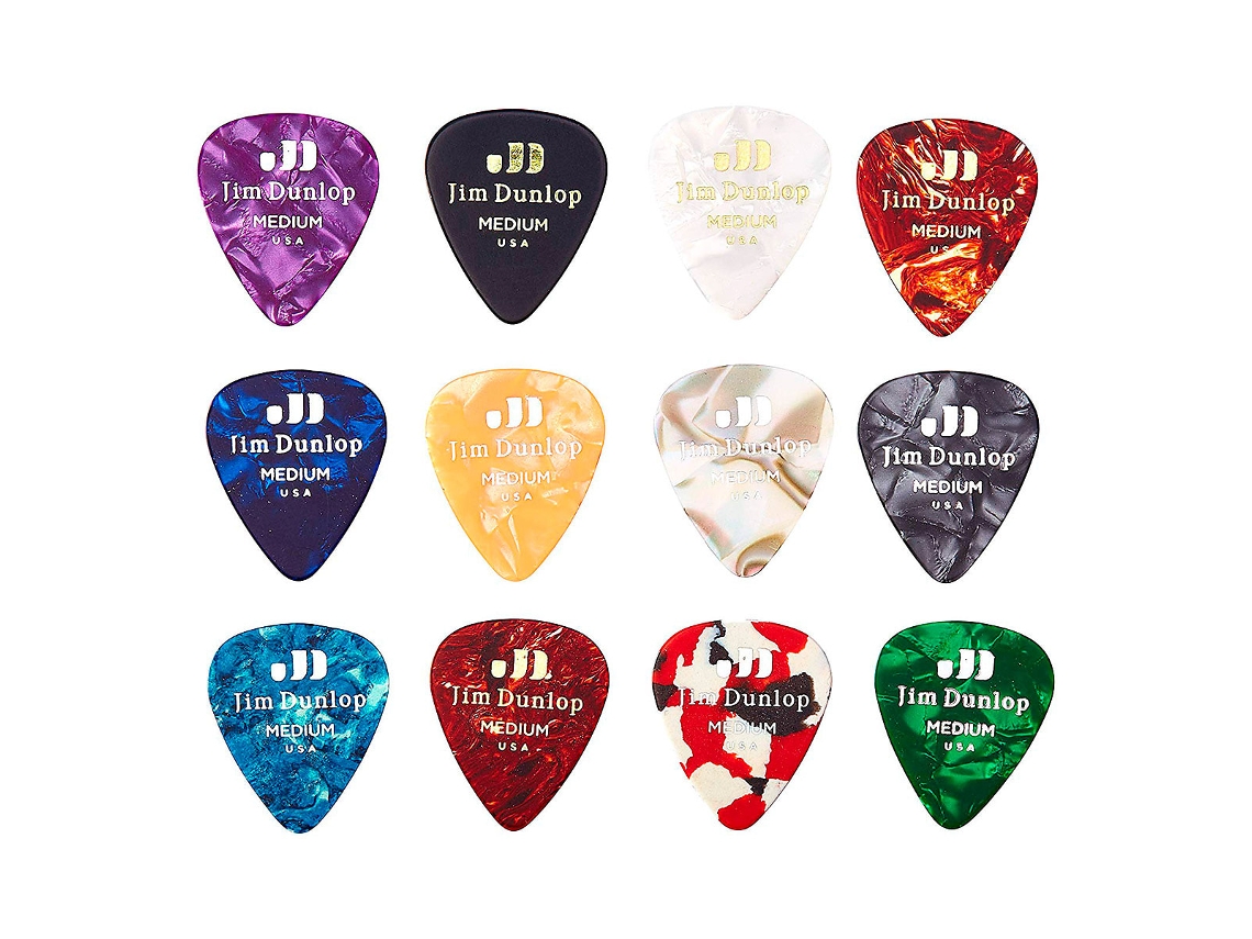 Dunlop Pvp106 Celluloid Medium Pack 12