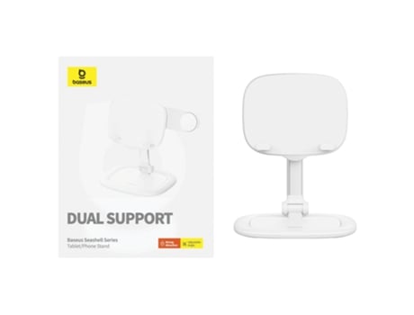 Suporte Para Tablet/celular Baseus Seashell (branco)