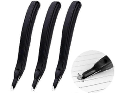 Lurelia Removedor De Agrafos, Pack De 3, 1,7 X 1,8 Cm, 10 Folhas, Magnético, Metal, Resistente, Preto, Profissional