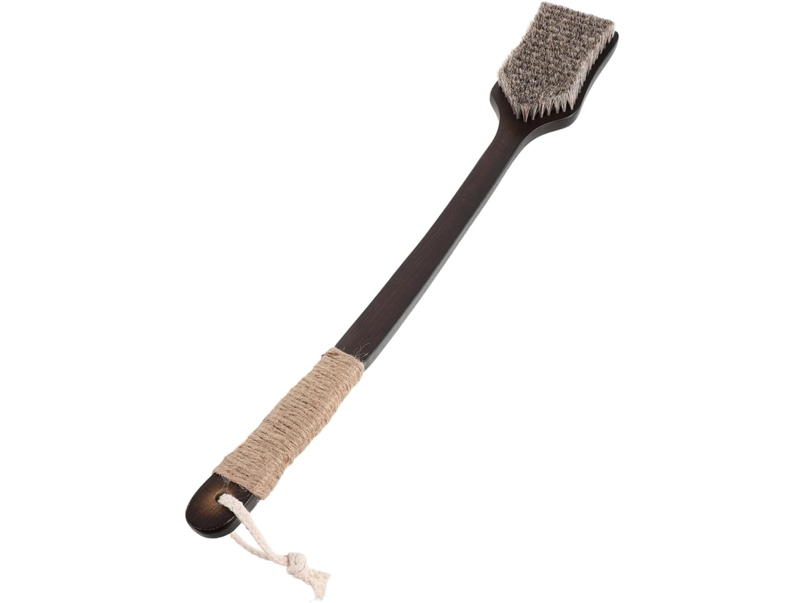 Escova De Banho Longa Healvian Para Esfoliação Corporal E Das Costas, Para Homens E Mulheres, Com Cabo Ergonômico