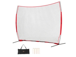 VEVOR Barricada Backstop Net Ball Sports Barreira Softball Prática Net 12X9Ft