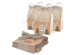 Pacote Com 60 Sacos De Papel Pardo Para Presente De Natal Slowmoose