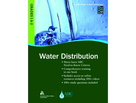 Livro Wso Water Distribution, Grades 1 Amp 2 De Awwa (inglês)