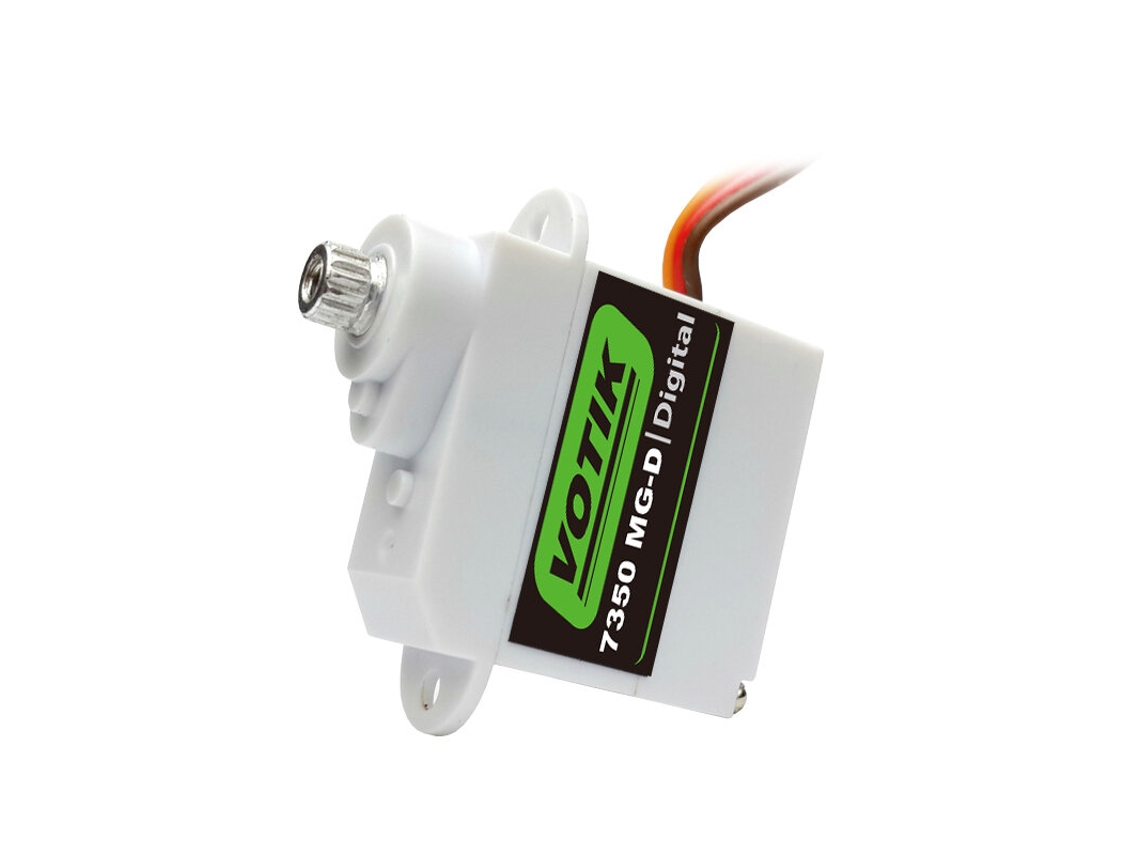 Conjunto 4 Servos Digitais Ptk Votik 5g 7350 Mg d com Engrenagens Metálicas Aeromodelos Epp E3p, Mini Drones e Helicópteros Rc Uso Interno. MDUG