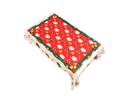 Toalha de Mesa Estampada de Natal 1 Sino 1 4*1 8 Metros AURUM