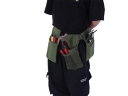 Genérico Bolsa Multifuncional Para Ferramentas De Jardim, Impermeável, Com 7 Bolsos, Ideal Para Guardar Ferramentas De