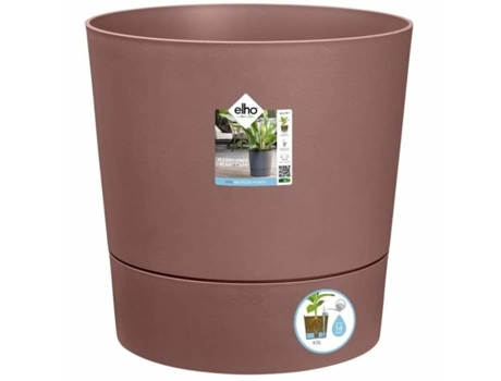 Vaso Autoirrigável ELHO Castanho Plástico 30 Cm