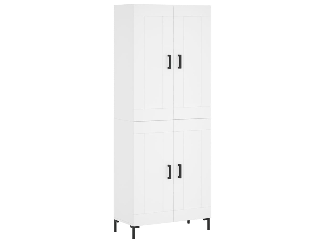 Armário Alto Derivados de Madeira Branco MAISON EXCLUSIVE (69,5x34x180 cm)