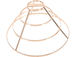 Estrutura Metálica Para Luminárias Diy, Suporte Leve Com Bordas Lisas, Resistente À Deformação, Para