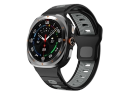 Bracelete Silicone com Listras Horizontais para Samsung Galaxy Watch Ultra XIAOMOYU (47mm)