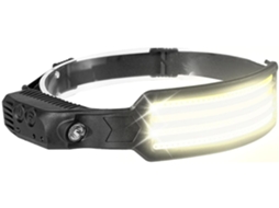 Farol Lanterna | Luminária Brilhante Ultraleve À Prova Dágua Para Testa Luminária Para Testa Yizhood (preta)