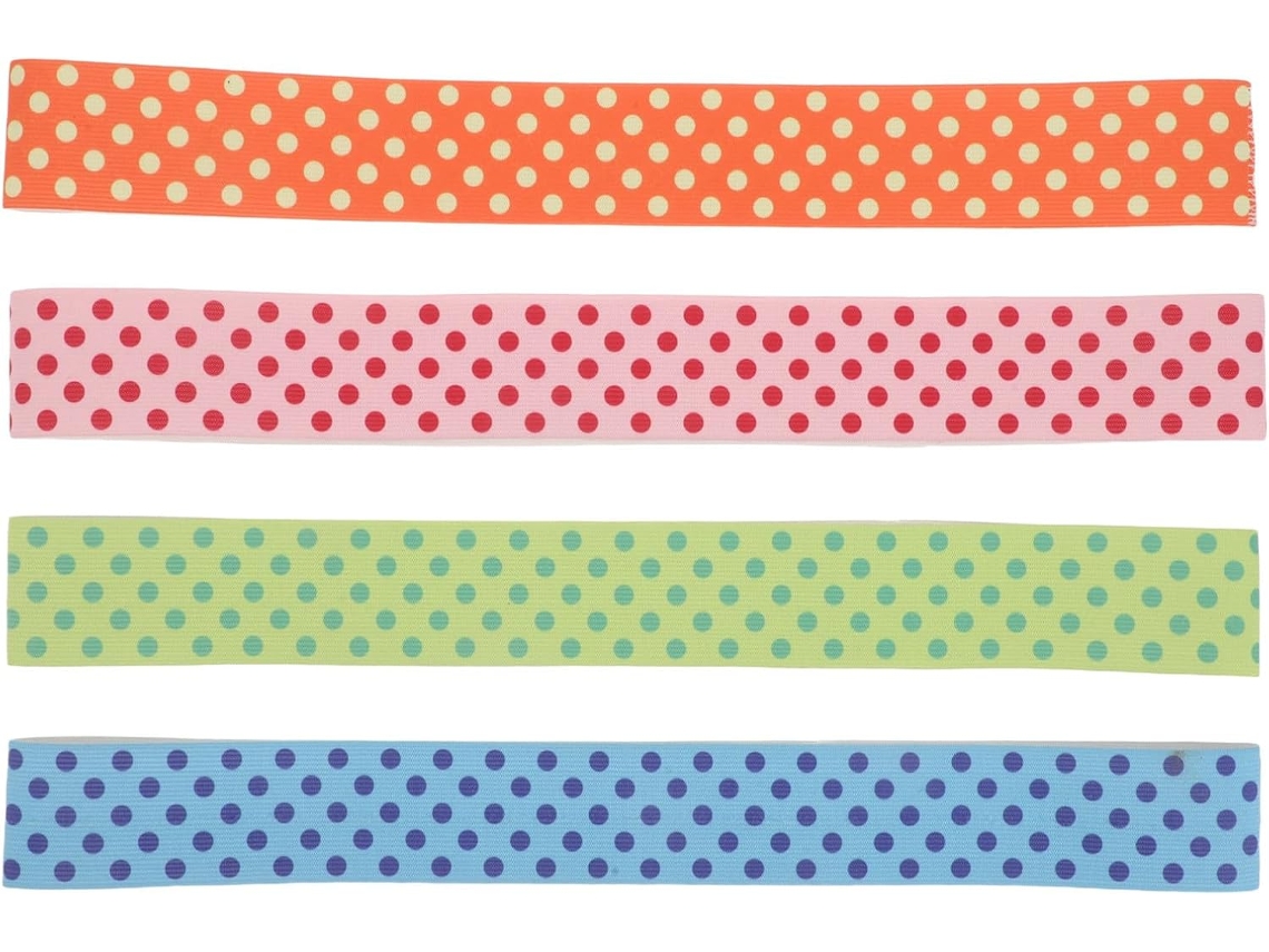 Kallory Conjunto De 4-tiras Para Toalha Praia, Versáteis E Elegantes, Em Poliéster, Com Fixação Firme E Design Simples