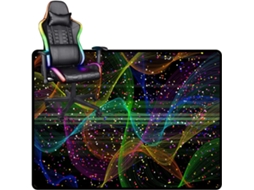 Protetor Tapete Cadeira Gamer Piso Antiderrapante Madeira Cor: Cor Versátil Pisos Rígidos, Madeira,