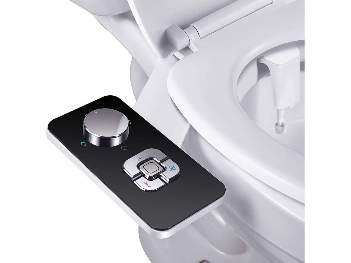 Spray Bidet No Eléctrico Con Dos Boquillas Autolimpiantes Retractiles Para Limpieza Frontal Y Posterior