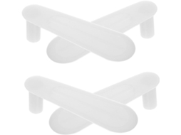 Conjunto De 4 Peças Acessórios Para Suporte Cortina Cama, Incluindo Pé De Pressão Para Mosquiteiro, Suporte Para