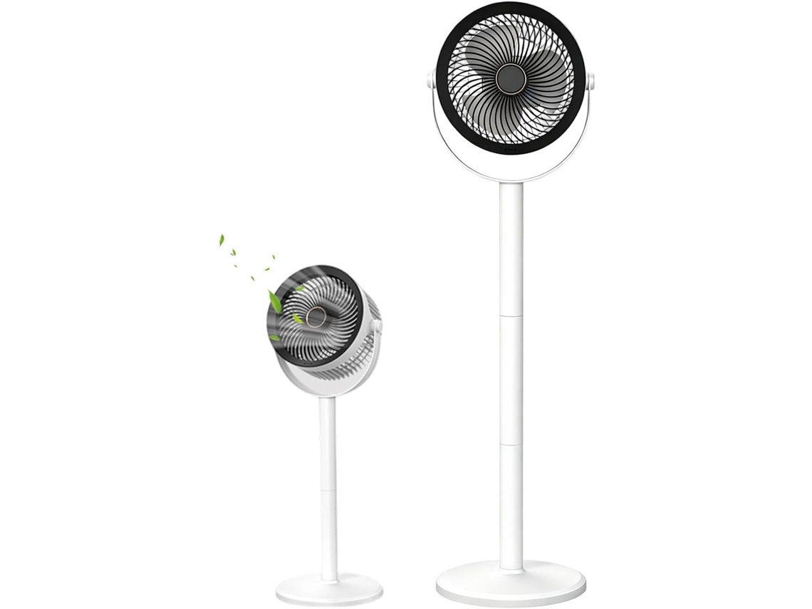 Ventilador De Mesa - Oscilante Com Visor Digital E Ângulo Ajustável
