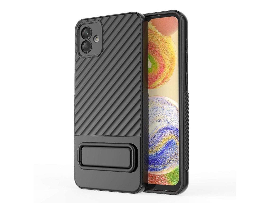 Capa De Tpu Com Textura Ondulada E Película Para Lente Para Samsung Galaxy A04 4g