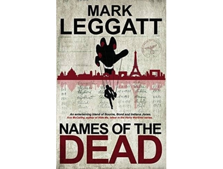 Livro Names of the Dead de Mark Leggatt (Inglês)