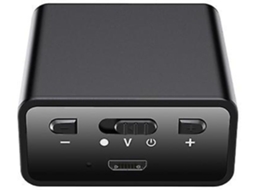 Lurelia Gravador De Chamadas Telefónicas 16gb Com Ativação Por Voz, Redução De Ruído, Gravação Com 1 Tecla Para Palestras - Preto