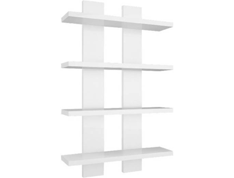 Prateleira  Nergis Branco (Aglomerado Melamina - 50x17x80cm)
