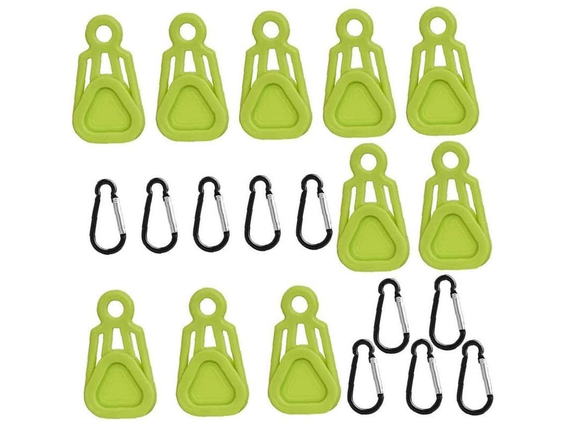 Pinza Ajustable Para Toldos Y Carpas De Camping Resistente Y Ligera De Aleación De Aluminio Y Plástico
