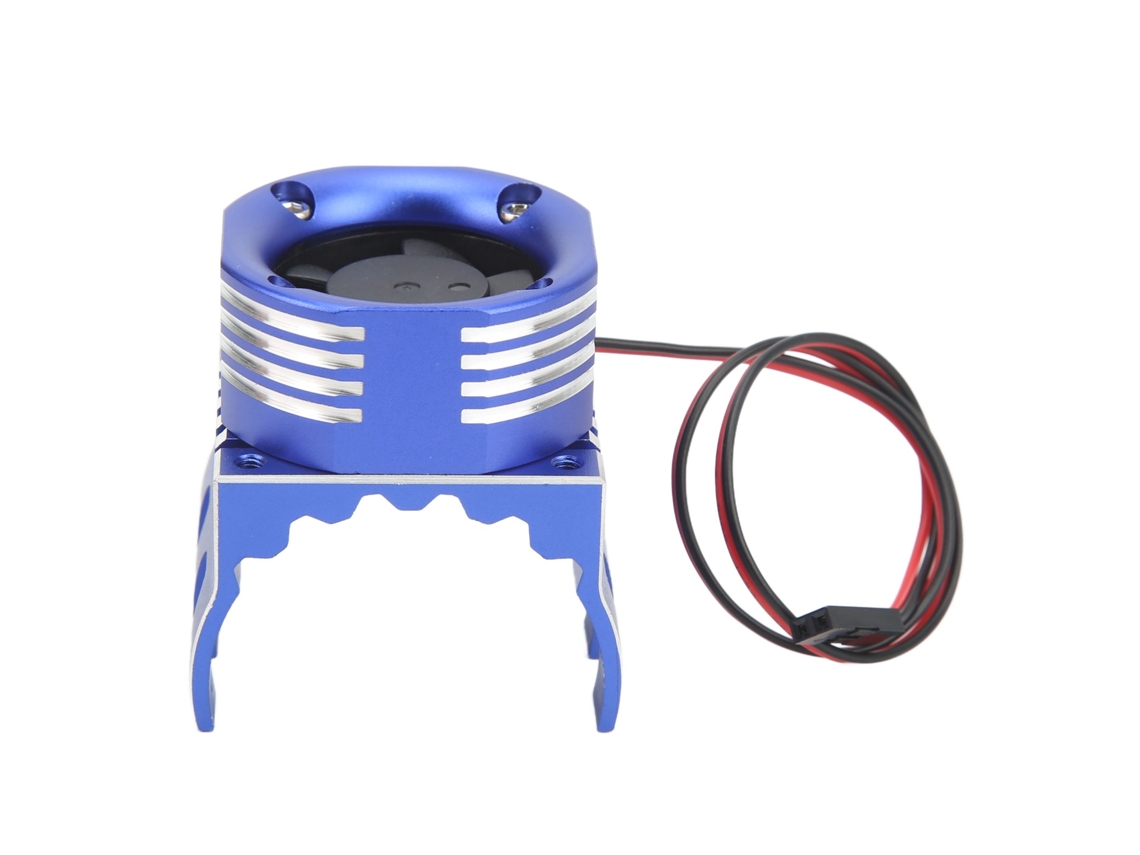 Yui ventilador de Refrigeração com Luz para Motor Esc de Rc, 42mm, Alumínio e Plástico, Azul, para 1515 K80