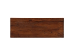 Vidaxl Tampo De Mesa Retangular 70x20x3,8 Cm Madeira Recuperada Maciça