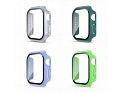 Capa Protetora para Apple Watch S10 com Marca CZHHMART (40 Mm) Pc e vidro temperado 4 unidades
