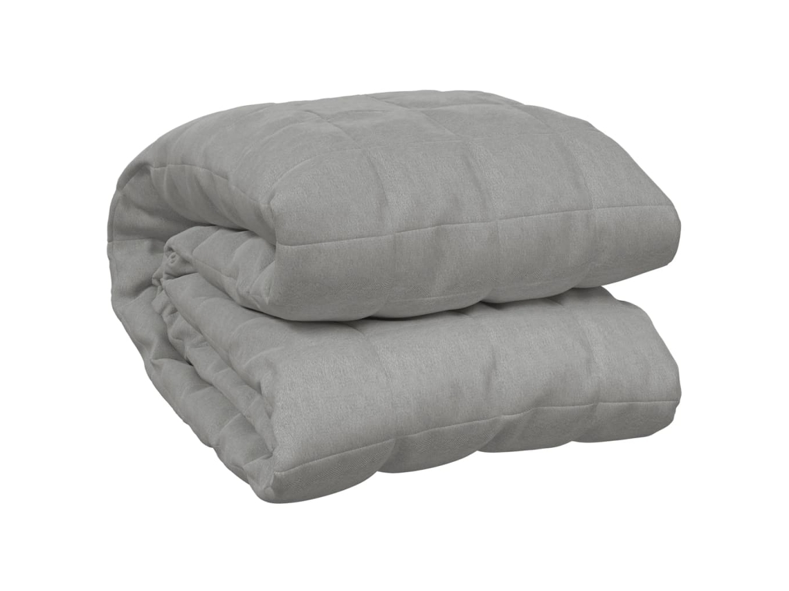 Weighted Blanket, Weighted Blankets Vidaxl Cinzeto Tecido (200 X 200 Cm)