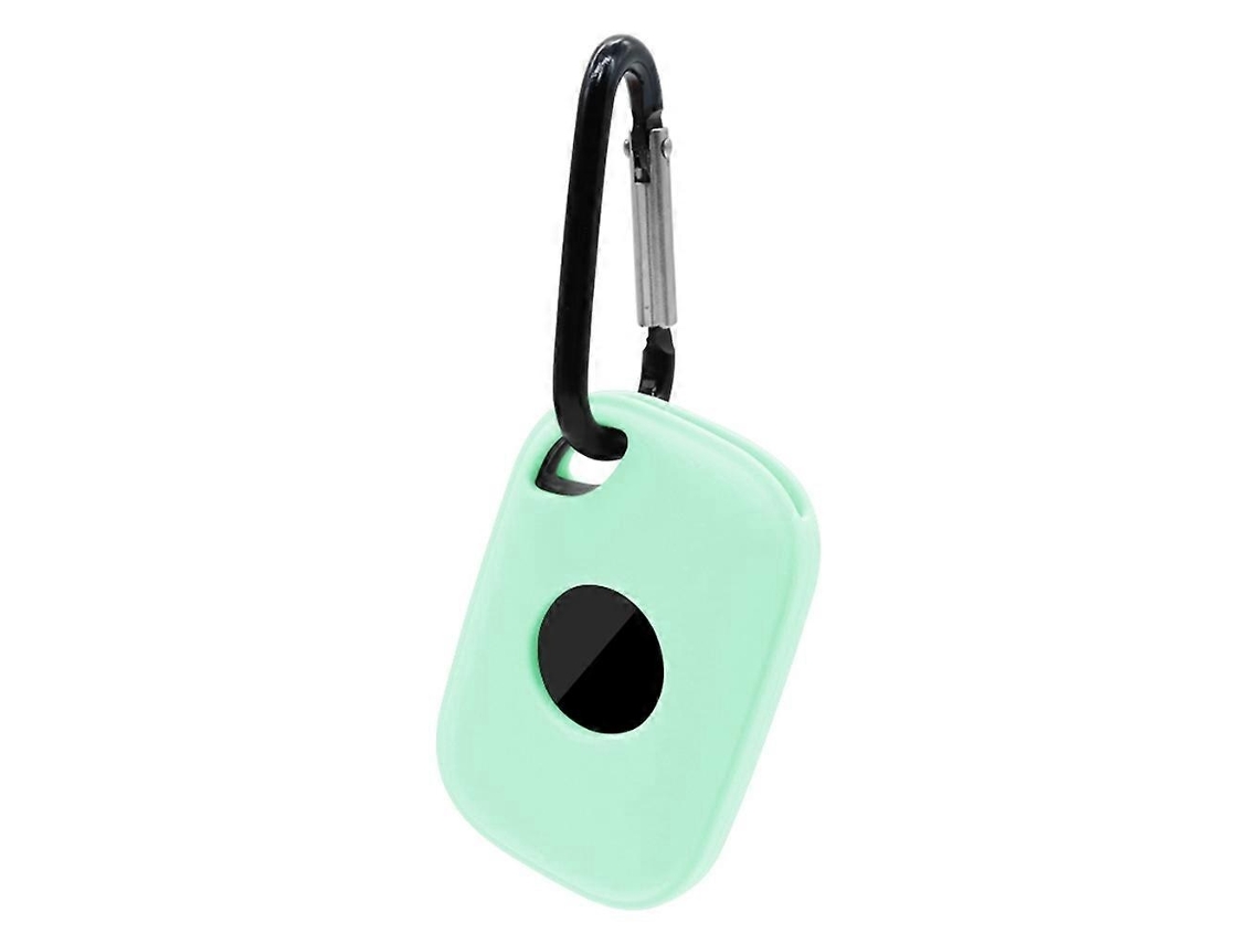 Capa De Silicone Lurelia Para Tile Pro 2024, Proteção De Rastreador Bluetooth Tipo C Com Fivela - Verde Menta