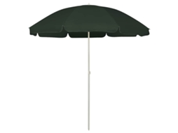 Vidaxl Guarda-sol De Praia 240 Cm Verde