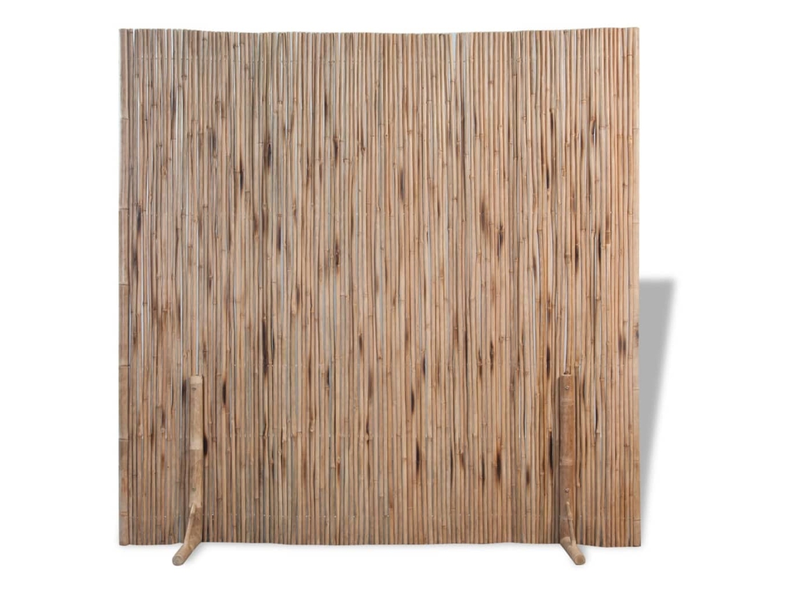 Bamboo Fence Panel, Bamboo Fence Panels Vidaxl Marrom Bambu
