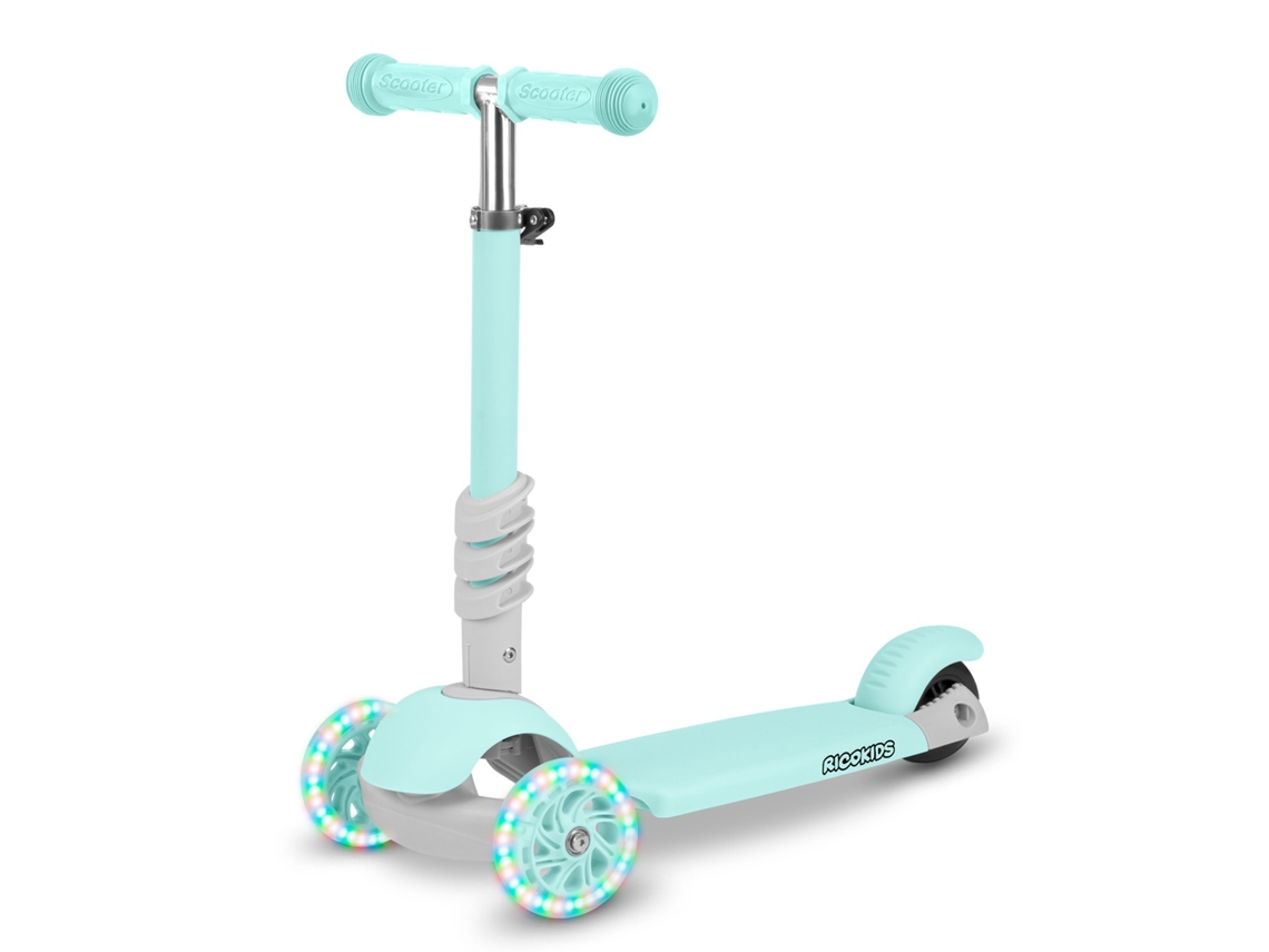 Scooter Ricokids Buggy De 3 Rodas Menta
