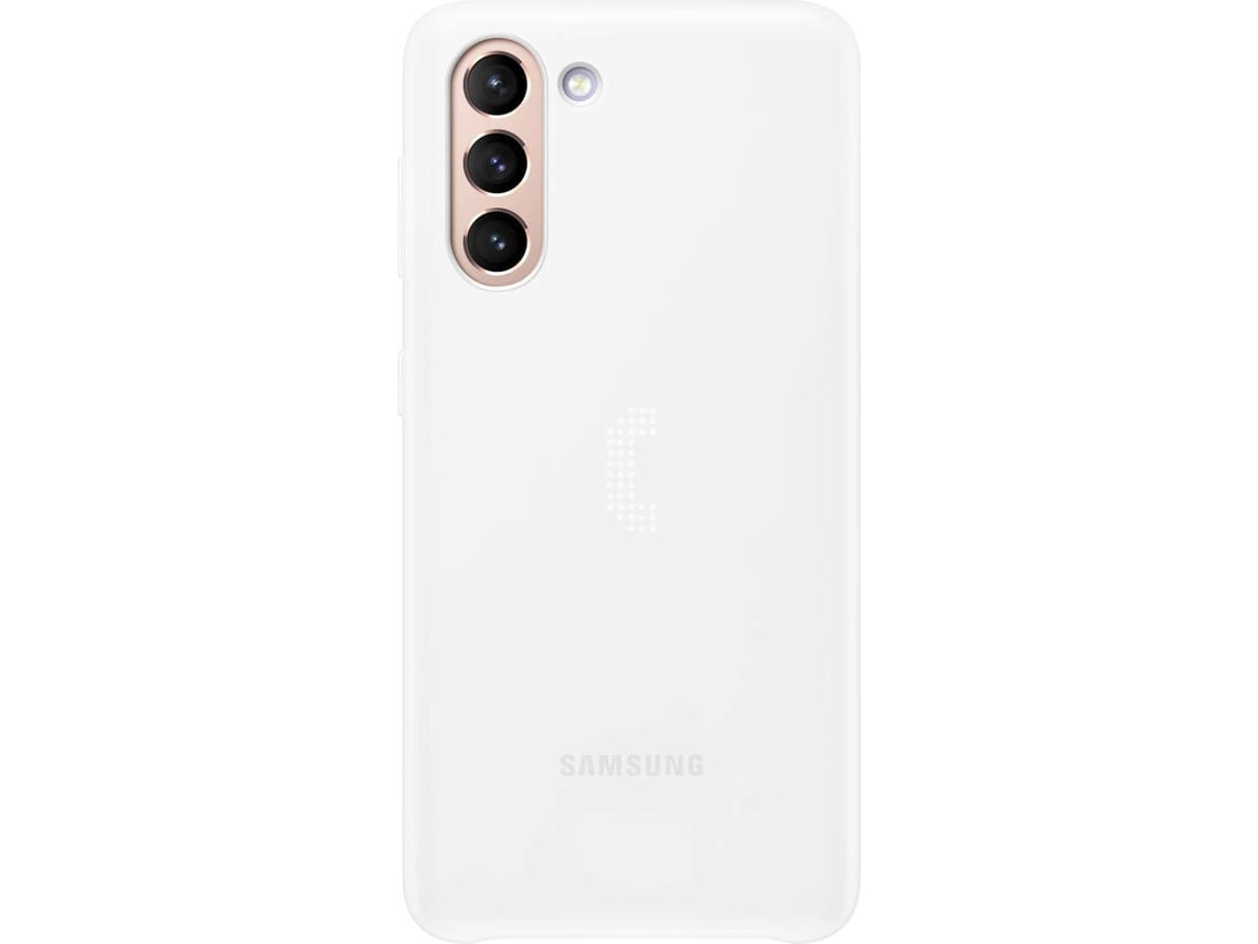 Capa SAMSUNG Galaxy S21 LED Cover Branco