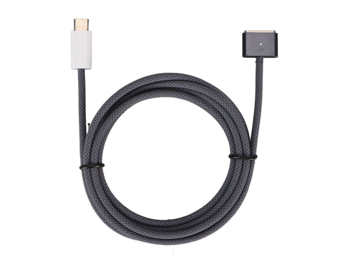 Cabo De Carregamento Trançado Type-c Para Magsafe 3 Com Carregamento Rápido Pd140w Para Laptops Os X