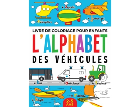 Livro Livre de Coloriage pour Enfants de Fairywren Publishing (Francês)