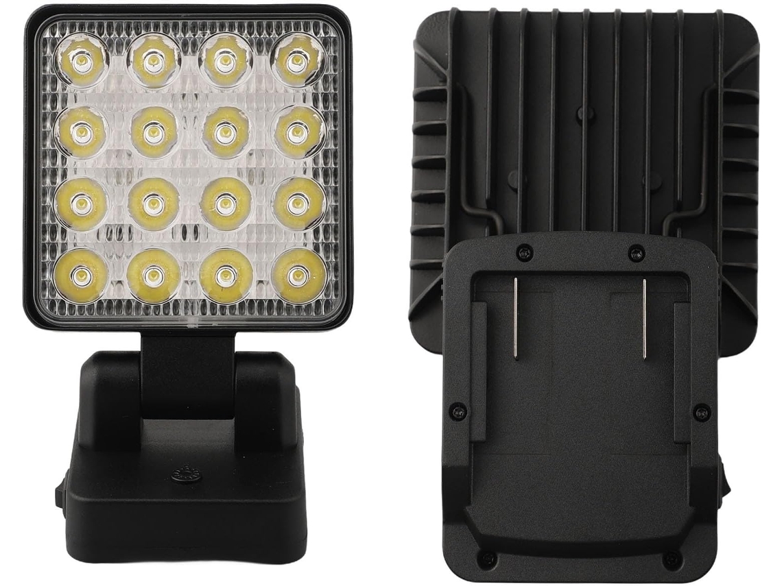 Lanterna De Trabalho Led Recarregável De 18 Polegadas E 1500 Lúmens, Projetada Para Bateria Metabo V.
