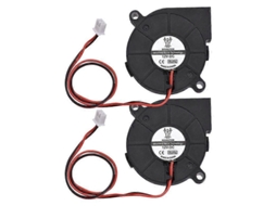 Yuru ventoinha de Resfriamento 5015 50x50x15mm 12v/24v Sem Escovas Conector 2 Pinos para Peças de Impressora 3d 12v 2 Unidades