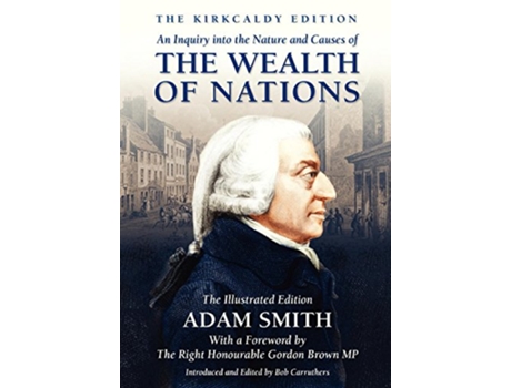 Livro Inquiry into the Nature and Causes of the Wealth of Nations de Adam Smith (Inglês - Capa Dura)