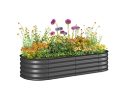 Caixa de Plantio em Aço Galvanizado 150x62x30cm BTFORUS